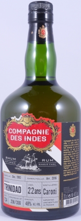 Caroni 1993-2016 22 Years Single Cask No. TC 4 Compagnie des Indes Trinidad Rum 48.0%