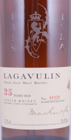 Lagavulin 1977 25 Years Limited Special Release 2002 Islay Single Islay Malt Scotch Whisky Cask Strength 57.2%