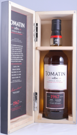 Tomatin 1967 40 Years Refill Butt Cask No. 17904 2nd Release only for Germany Highland Single Malt Scotch Whisky Cask Strenght 49,3%