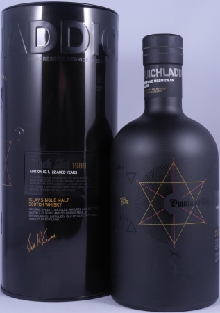 Bruichladdich Black Art 03.1 1989 Limited Edition 22 Years Islay Single Malt Scotch Whisky Cask Strength 48,7%
