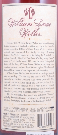 William Larue Weller 2002 Fall of 2014 Buffalo Trace Antique Collection Kentucky Straight Bourbon Whiskey 70,1%