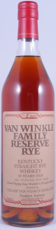 Van Winkle 13 Years No. E1010 Family Reserve Kentucky Straight Rye Whiskey 47,8%