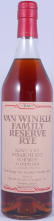 Van Winkle 13 Years No. D3811 Family Reserve Kentucky Straight Rye Whiskey 47,8%