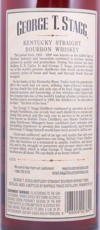 George T. Stagg 1998 16 Years Buffalo Trace Antique Collection 2014 Kentucky Straight Bourbon Whiskey 69.05%