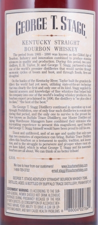 George T. Stagg 1993 17 Years Buffalo Trace Antique Collection 2010 Kentucky Straight Bourbon Whiskey 71.5%