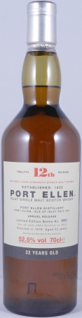 Port Ellen 1979 32 Years 12th Special Release 2012 Limited Edition Islay Single Malt Scotch Whisky 52,5%