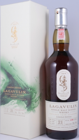 Lagavulin 1991 21 Years First Fill Sherry Casks Special Release 2012 Limited Edition Islay Single Malt Scotch Whisky Cask Strength 52,0%