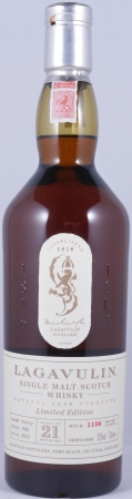 Lagavulin 1991 21 Years First Fill Sherry Casks Special Release 2012 Limited Edition Islay Single Malt Scotch Whisky Cask Strength 52,0%