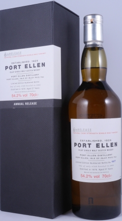 Port Ellen 1978 27 Years 6th Special Release Limited Edition Islay Single Malt Scotch Whisky 54,2%