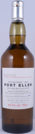 Port Ellen 1978 27 Years 6th Special Release 2006 Limited Edition Islay Single Malt Scotch Whisky Cask Strength 54.2%