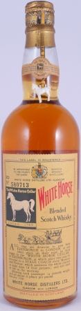 White Horse Blended Scotch Whisky with Tin Cap 43.0% old bottling from the 60s