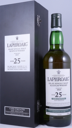 Laphroaig 25 Years Olosoro Sherry- und Bourbon Casks Limited Edition Release 2009 Islay Single Malt Scotch Whisky Cask Strength 51.0%