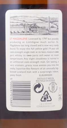 St. Magdalene 1979 19 Years Diageo Rare Malts Selection Limited Edition Lowland Single Malt Scotch Whisky Cask Strength 63.8%