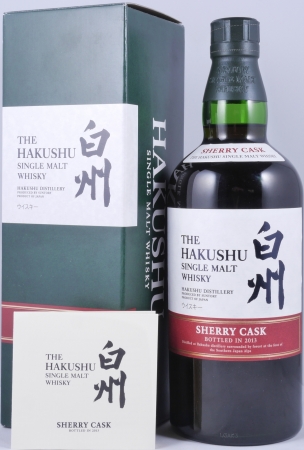 Hakushu Sherry Cask 2013 Limited Edition Japan Single Malt Whisky 48.0%