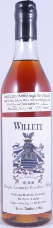 Willett 15 Years Family Estate Single Barrel No. 2 Kentucky Straight Bourbon Whiskey 50.0% Mr. Bourbon Heinz Taubenheim