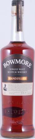 Bowmore 1998 15 Years First Fill Bordeaux Wine Barrique Cask No. 32162 5th Hand-Filled Edition Islay Single Malt Scotch Whisky 57,1%