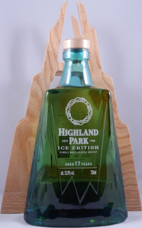 Highland Park 17 Years Ice Edition 1st Fill Bourbon Casks Orkney Islands Single Malt Scotch Whisky Cask Strength 53.9%