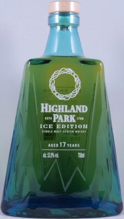 Highland Park 17 Years Ice Edition 1st Fill Bourbon Casks Orkney Islands Single Malt Scotch Whisky Cask Strength 53.9%