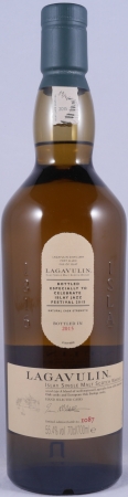 Lagavulin Refill Bourbon & Bodega Sherry Casks Islay Jazz Festival 2015 Limited Edition Islay Single Malt Scotch Whisky Cask Strength 55,4%