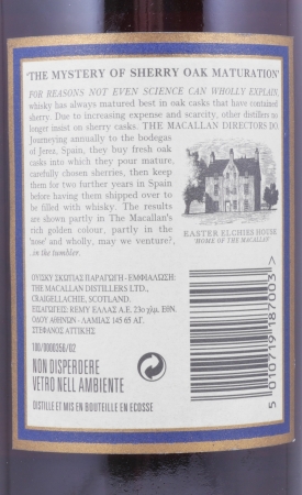 Macallan 1982 18 Years Sherry Oak Highland Single Malt Scotch Whisky 43,0%