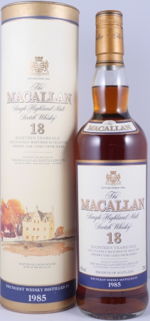 Macallan 1985 18 Years Sherry Oak Highland Single Malt Scotch Whisky 43,0%