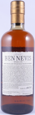 Ben Nevis 1990 23 Years Fresh Bourbon Dump Hogshead Cask No. 2 The Presidents Casks Highland Single Malt Scotch Whisky 56,4%