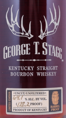 George T. Stagg 1997 Fall of 2013 15 Years Buffalo Trace Antique Collection Kentucky Straight Bourbon Whiskey 64,1%