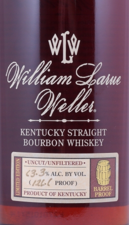 William Larue Weller 1998 12 Years Fall of 2010 Buffalo Trace Antique Collection Kentucky Straight Bourbon Whiskey 63,3%
