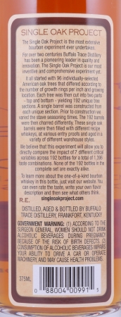 Buffalo Trace Single Oak Project Barrel #133 Kentucky Straight Bourbon Whiskey Releases Ninth 45.0%