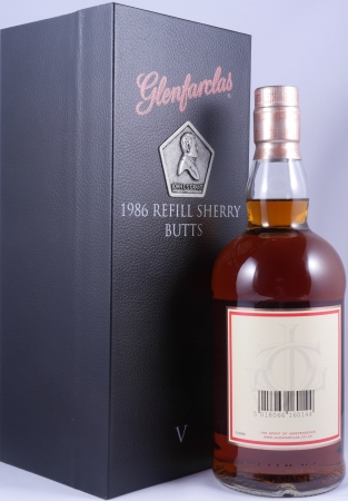 Glenfarclas 1986 30 Years Refill Sherry Butts Cask No. 3454 / 3457 Highland Single Malt Scotch Whisky 53,8%