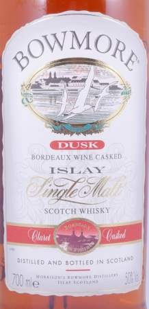 Bowmore Dusk Claret Casked Finished Islay Single Malt Scotch Whisky Seagull Label Cask Strength 50,0%