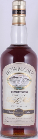 Bowmore Darkest Sherry Casked Old Seagull Label Islay Single Malt Scotch Whisky 43.0%