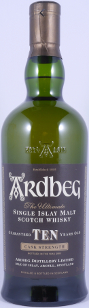 Ardbeg Ten 10 Years Special Japan Release 2003 Cask Strength Limited Edition Islay Single Malt Scotch Whisky 57,8%