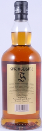Springbank 21 Years Oloroso Sherry Hogshead Single Cask Edition 2016 Campbeltown Single Malt Scotch Whisky 47,5%