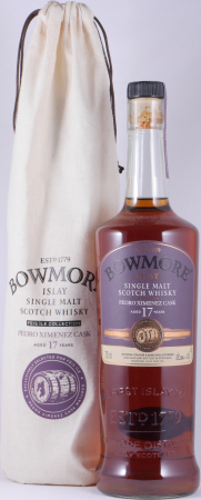 Bowmore 1999 17 Years Pedro Ximénez Sherry Cask No. 24 Feis Ile 2016 Hand-Filled Limited Edition Islay Single Malt Scotch Whisky 56,1%