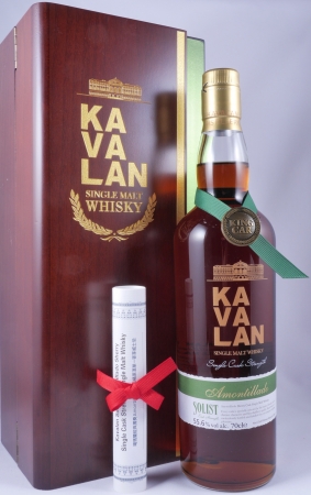 Kavalan Solist 2011 5 Years Amontillado Sherry Cask No. AM100618011A Release 2016 Taiwan Single Malt Whisky 55,6%