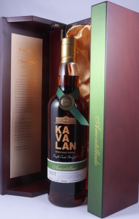 Kavalan Solist 2011 5 Years Amontillado Sherry Cask No. AM100618011A Release 2016 Taiwan Single Malt Whisky 55,6%