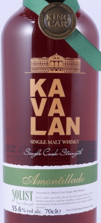 Kavalan Solist 2011 5 Years Amontillado Sherry Cask No. AM100618011A Release 2016 Taiwan Single Malt Whisky 55,6%