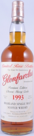 Glenfarclas 1993 21 Years Oloroso Sherry Casks Premium Edition Limited Rare Bottling Highland Single Malt Scotch Whisky 46,0%