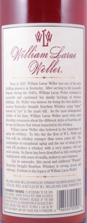 William Larue Weller 1998 Fall of 2011 Buffalo Trace Antique Collection Kentucky Straight Bourbon Whiskey 66.75%
