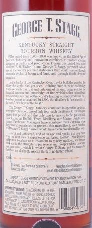 George T. Stagg 1995 Fall of 2012 16 Years Buffalo Trace Antique Collection Kentucky Straight Bourbon Whiskey 71.4%