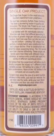 Buffalo Trace Single Oak Project Barrel #99 First Release Kentucky Straight Bourbon Whiskey 45.0%