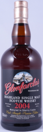 Glenfarclas 2004 11 Years Sherry Casks Premium Cask Strength Edition Highland Single Malt Scotch Whisky 59,8%
