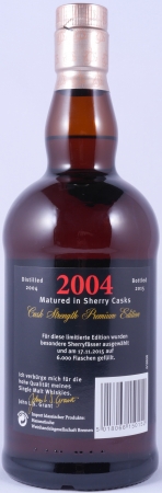 Glenfarclas 2004 11 Years Sherry Casks Premium Cask Strength Edition Highland Single Malt Scotch Whisky 59,8%