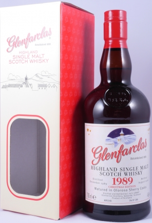 Glenfarclas 1989 26 Years Oloroso Sherry Casks Nos. 12820, 12831, 13014, 25670 Christmas Edition Highland Single Malt Scotch Whisky 46,0%