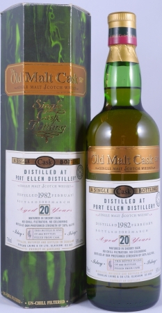 Port Ellen 1982 20 Years Sherry Cask Douglas Laing Old Malt Cask Single Cask Bottling Islay Single Malt Scotch Whisky 50,0%