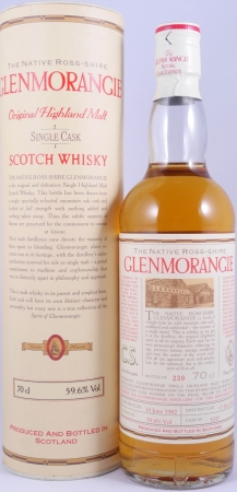 Glenmorangie 1982 10 Years-old American Oak Cask No. 5337 The Native Ross-Shire Highland Single Malt Scotch Whisky 59,6%