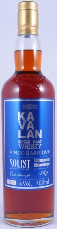 Kavalan Solist 2009 6 Years Vinho Barrique Cask No. W090327130B Release 2015 Taiwan Single Malt Whisky 58,6%