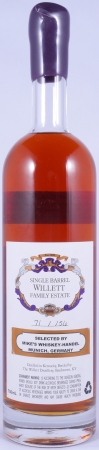 Willett Vintage 2001 9 Years Single Barrel No. 1545 Purple Wax Sealed Family Estate Rare Release Kentucky Straight Bourbon Whiskey 61,4%