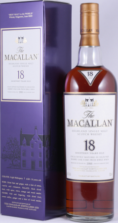 Macallan 1988 18 Years Sherry Oak Highland Single Malt Scotch Whisky 43,0%